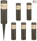 hykolity Low Voltage Landscape Lights, 3W 191LM 12V LED Round Bollard Light by hykolity