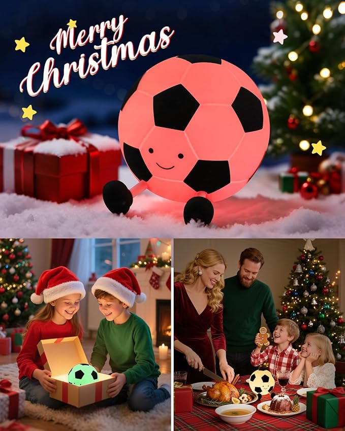 YISUN Soccer Silicone Night Light - Image 7
