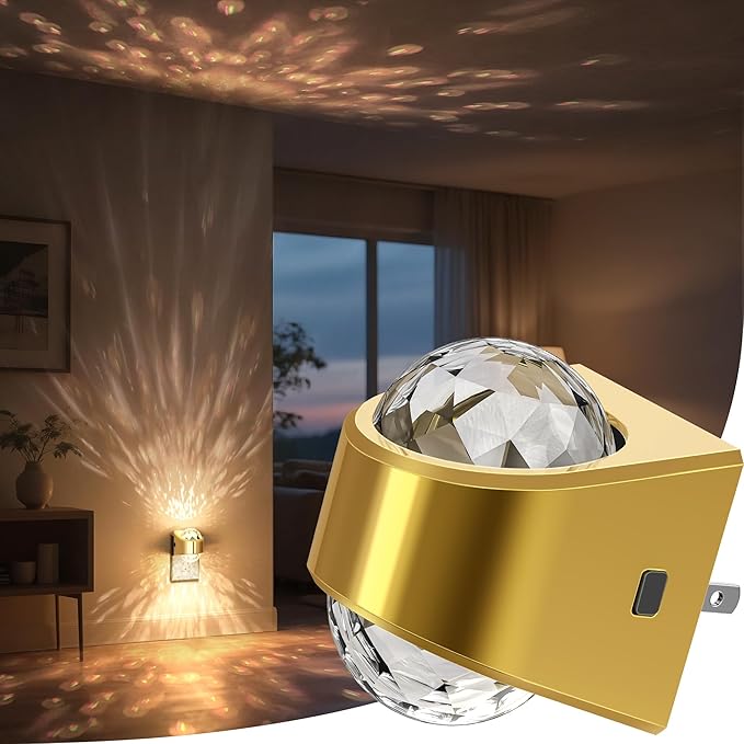 Briignite Night Light, LED Projector Night Light, Soft White by WelcometoBriigniteenjoyyourshopping
