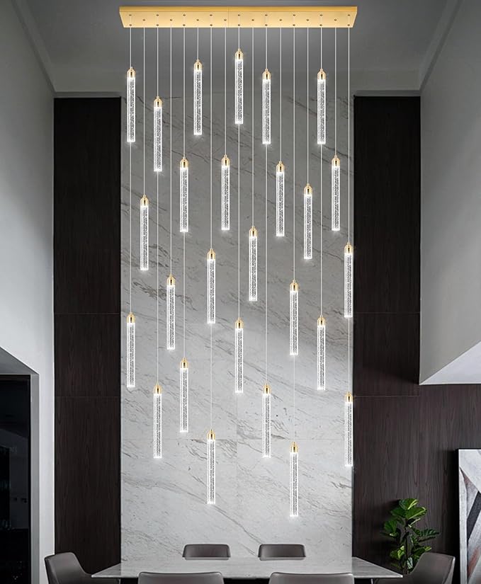 Rectangular Chandeliers 26-Lights Long Light - Image 9