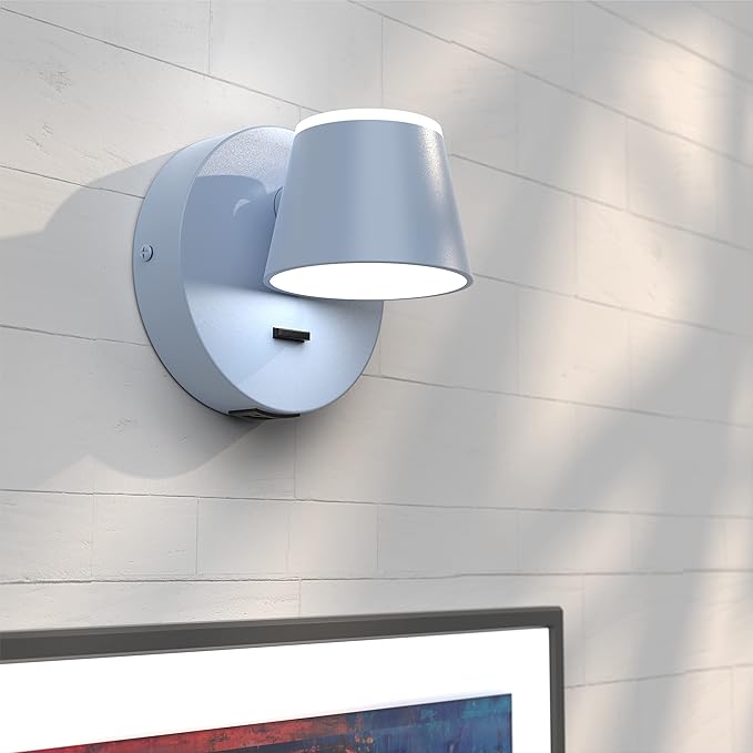 URSOLA Wall Light Set of Two, LED Wall Sconce - Image 6