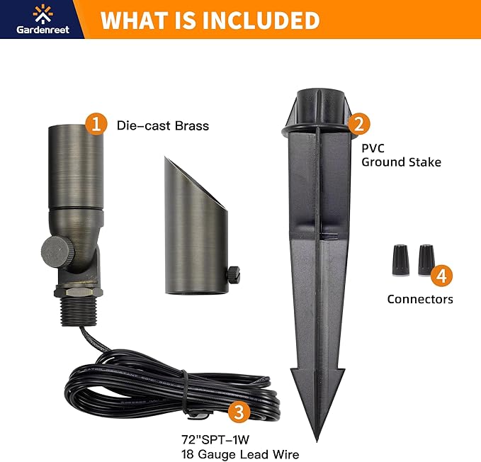 Gardenreet Low Voltage Spotlight - Image 8