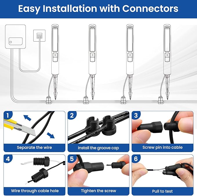 LED Low Voltage Landscape Lighting Kit - Image 7