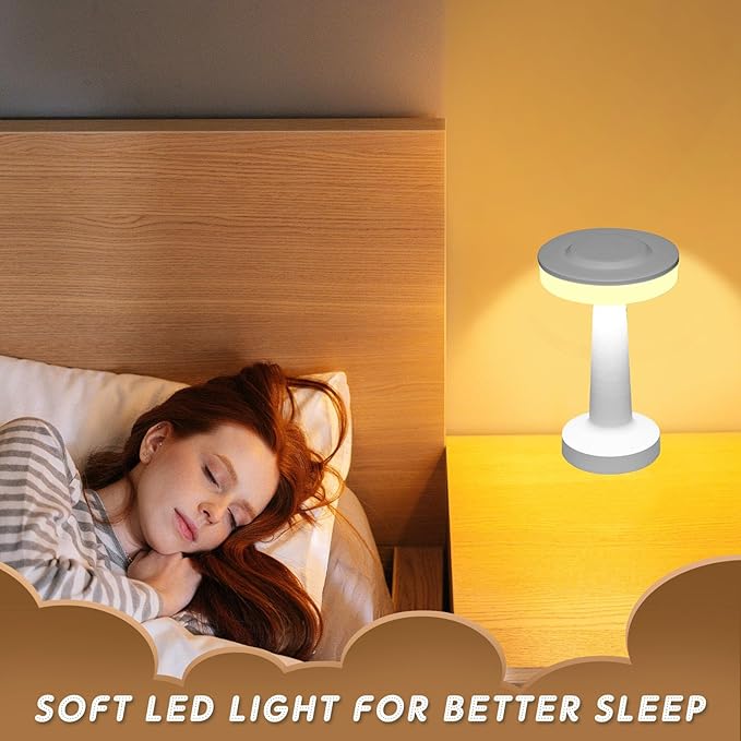 Riakrum 4 Pcs LED Portable Cordless Table Lamp - Image 5