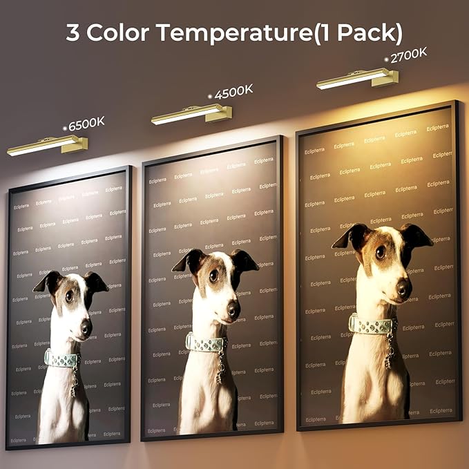 Wireless Picture Lights for Wall, Battery Operated Wall Light for Painting - Image 4