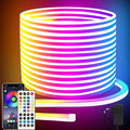 132FT Led Neon Rope Lights Control by segrass