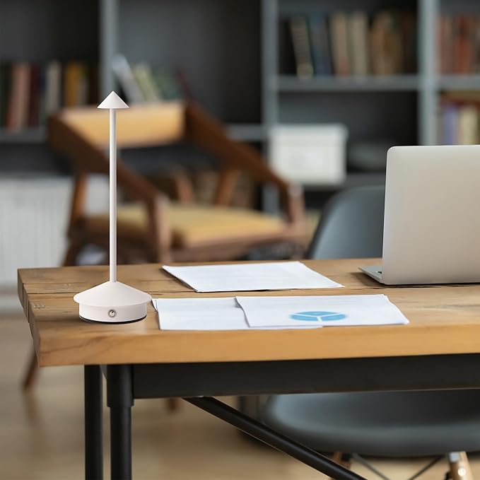 Arrrow LED Cordless USB-C Re-Chargeable Desk Lamp, 5200mAh Battery Operated - Image 3