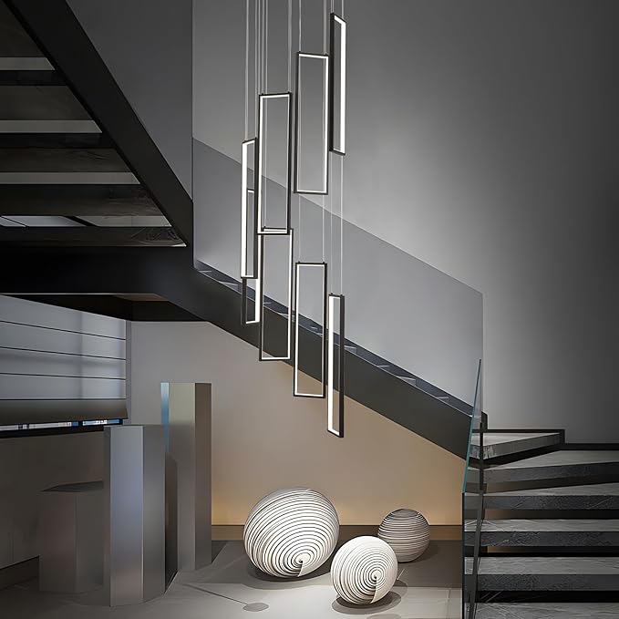 Modern Rectangle Chandelier - Image 6