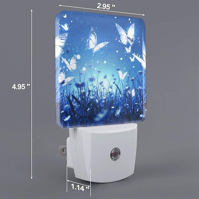 Led Night Light, Night Garden Butterfly Decorative Plug in Nightlights - Image 2