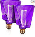 Next Glow Purple Light Bulbs LED Vintage Light Bulb 3.5W Equivalent 20W Ice by NextGlow