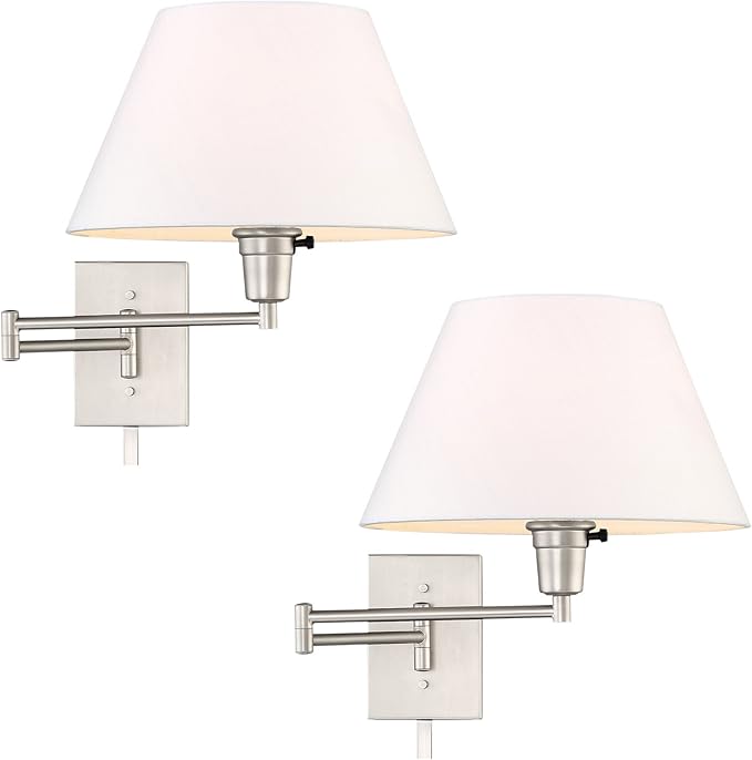 Kira Home Cambridge 15" Swing Arm Wall Lamp - Image 8