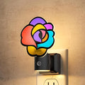 Briignite Flower Night Light, Decorative Rose Night Lights Plug into Wall by WelcometoBriigniteenjoyyourshopping