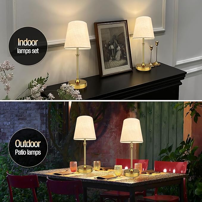 BLUEYE Rechargeable Table Lamps, Remote Control, 2700K-6000K, No Flicker - Image 5