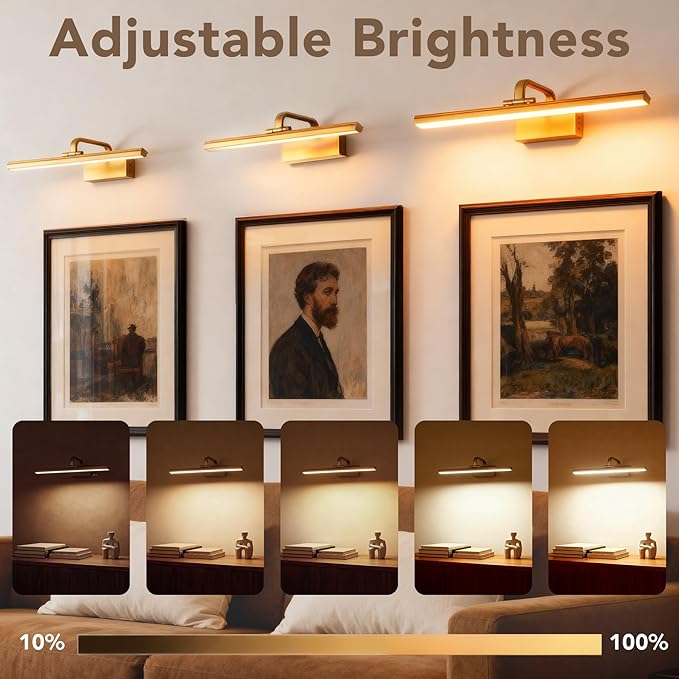 Picture Light, Picture Lights for Wall Cordless, Picture Lights - Image 6
