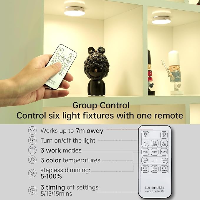 Homelist Rechargeable Puck Light - Image 2