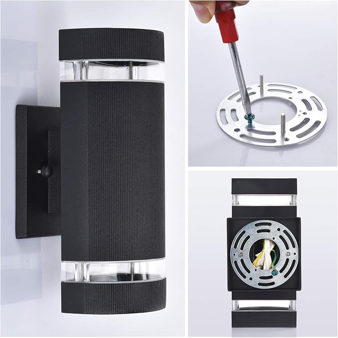 Dusk to Dawn Outdoor Lighting, Bling Exterior Wall Sconce - Image 7