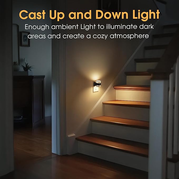 Briignite LED Night Light Plug into Wall Dimmable Night Light - Image 2