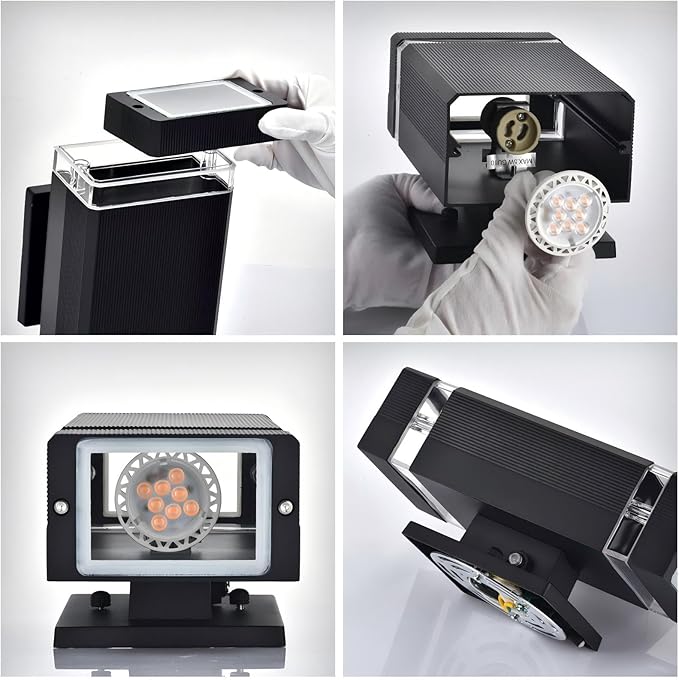 Motion Sensor Outdoor Wall Lights, Dusk to Dawn Exterior Light Fixtures - Image 5