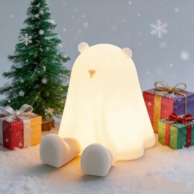 Li&Zhao Cute Night Light, Bear Halloween Night Light - Image 3