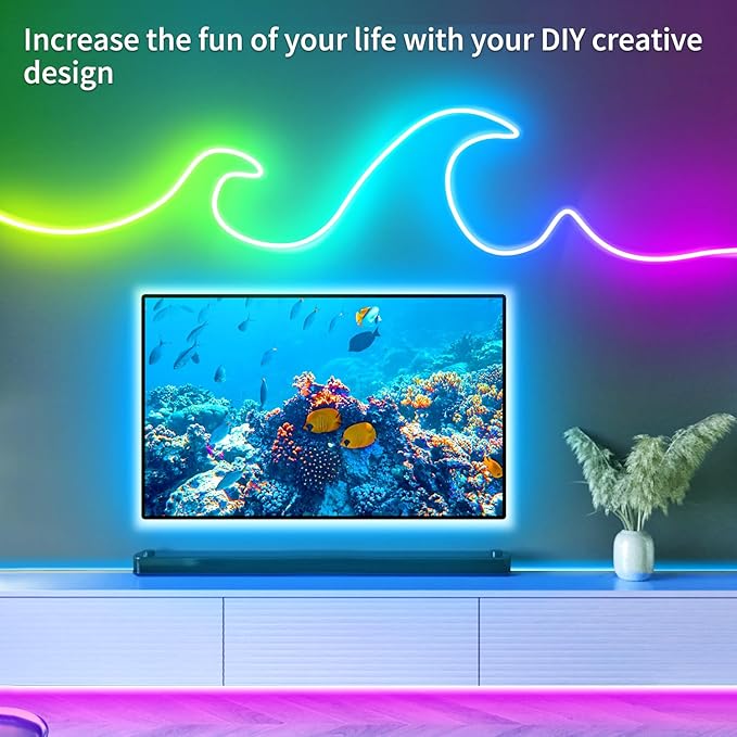 100FT RGB LED neon Rope Lights LED neon Lights - Image 3