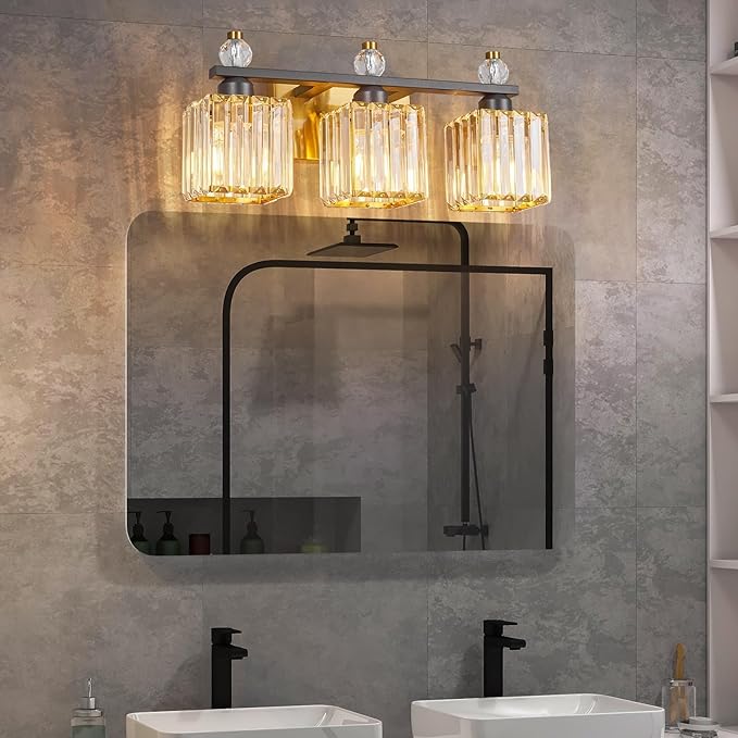 3-Light Modern Crystal Vanity Light - Image 6