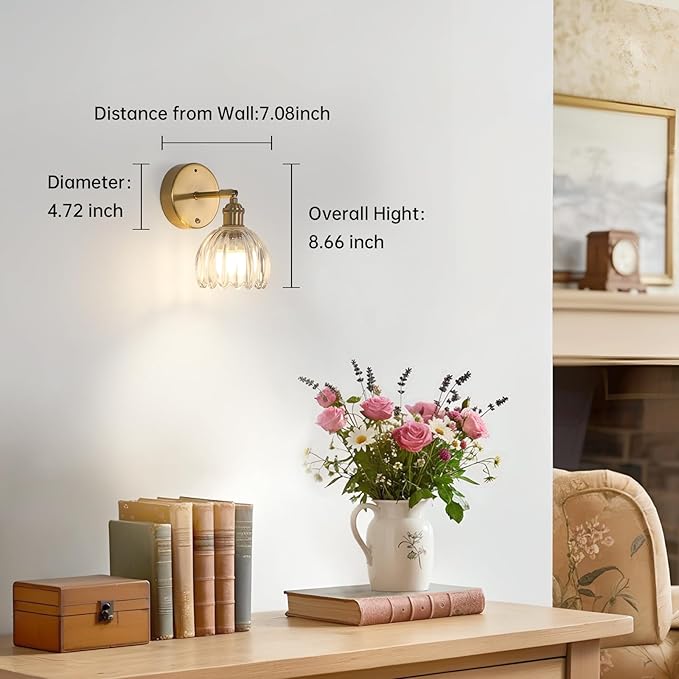 Battery Operated Vintage Wall Sconces - Image 7