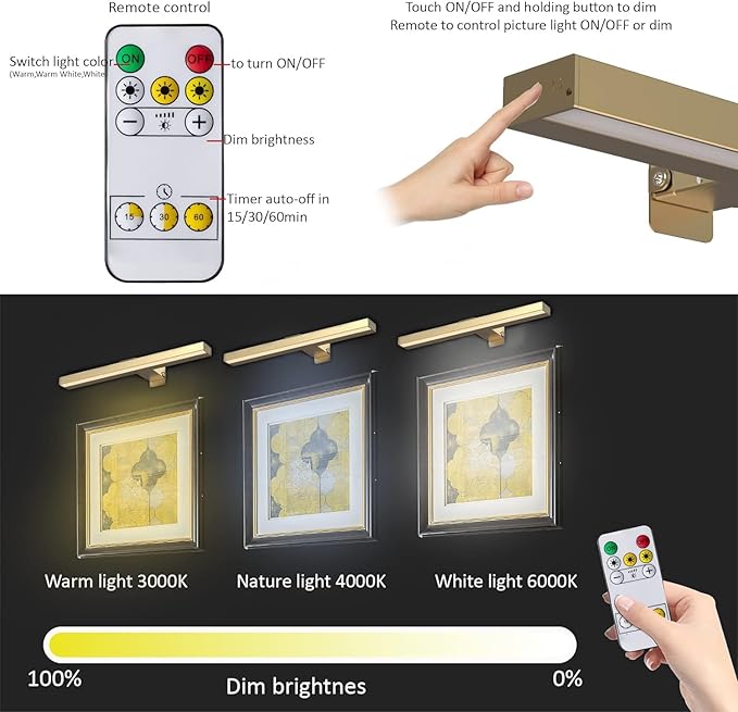 MIOBLUE Rechargeable Picture Lights - Image 3