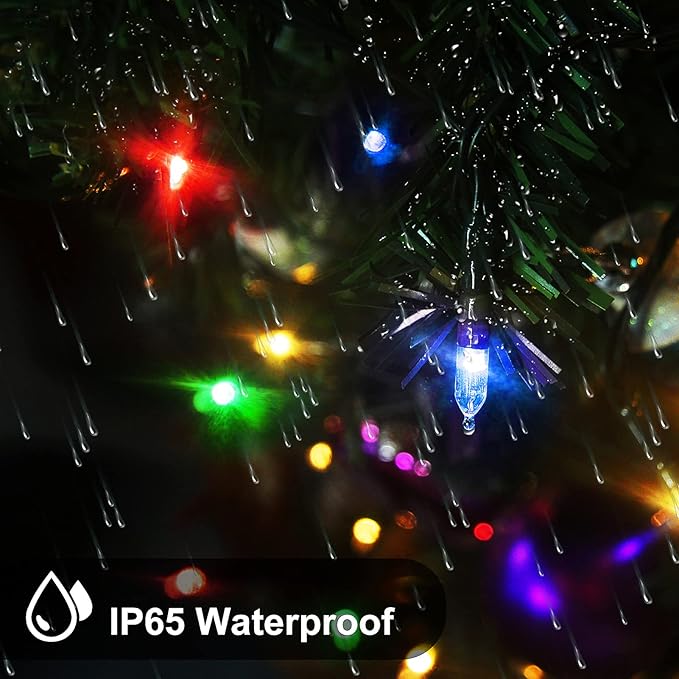Christmas Light, 33ft 100 LED Outdoor String Light - Image 6