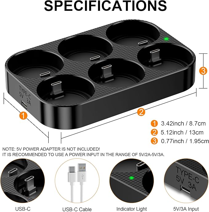YiaMia 6 Pack Upgraded Rechargeable Flameless Candles - Image 7