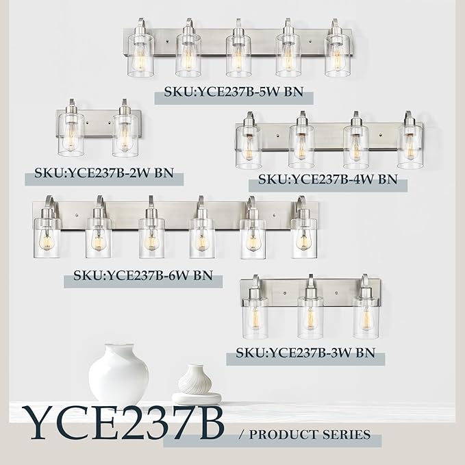 Emliviar 3-Light Vanity Light Fixture - Image 2