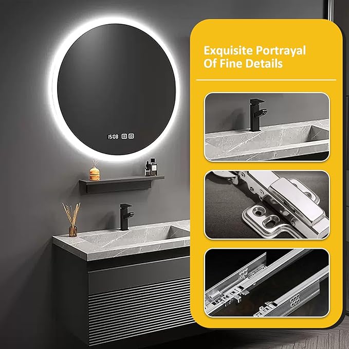 Modern Wood Bathroom Vanity - Image 4