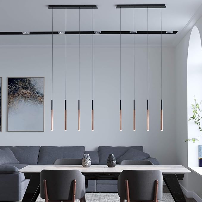 ALTAIR 4 Mini Pendant Lighting Black-Copper - Image 4