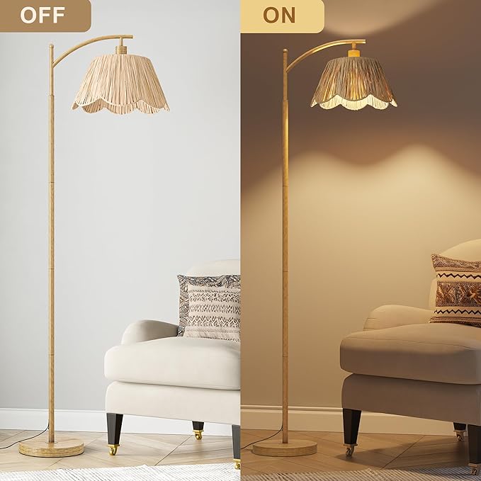 Oneach Arc Floor Lamp for Living Room - Image 5