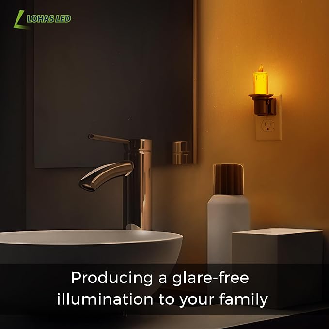 L LOHAS LED Night Light, Amber Nightlight - Image 6