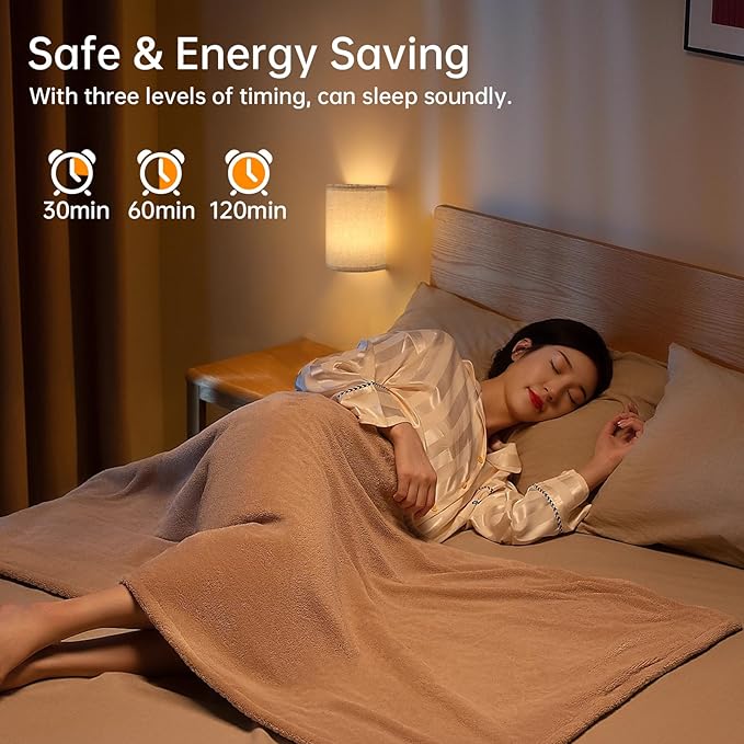 Adhesive Battery Operated Wall Sconce Set of 2, 6000 mAh Battery Rechargeable - Image 6