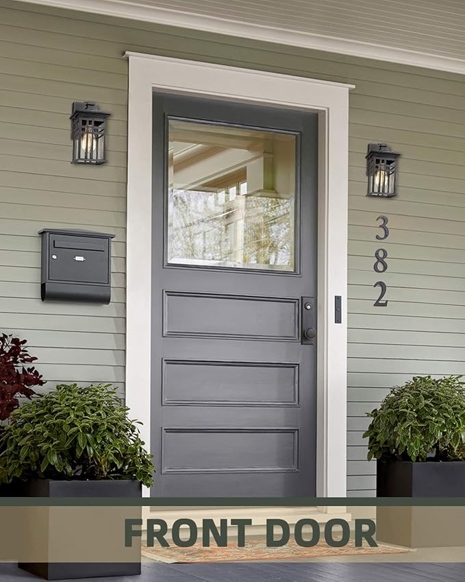 Dusk to Dawn Sensor Outdoor Wall Sconces - Image 8