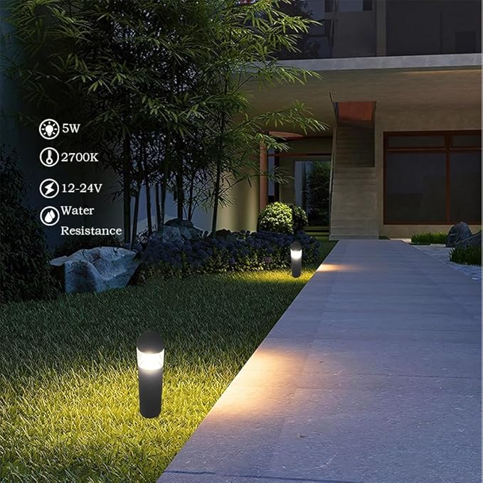 Arrownine Low Voltage Landscape Lighting Outdoor Bollard Pathway Lights - Image 3