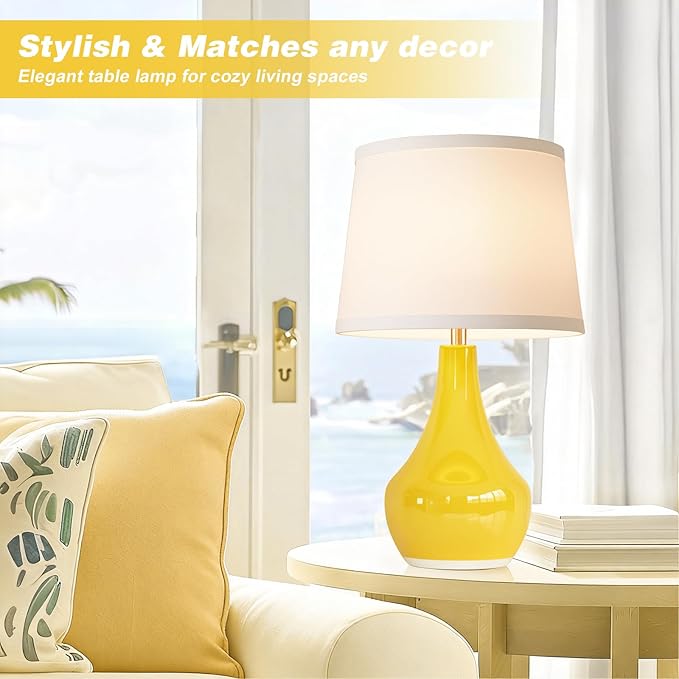 Seealle Modern Ceramic Table Lamps - Image 2