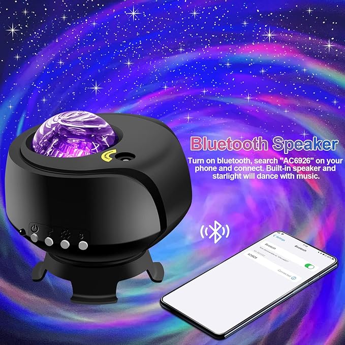 Larger Coverage Area Galaxy Projector, - Image 5