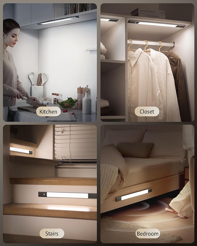 EZVALO Under Cabinet Lighting, Motion Sensor Lights - Image 8
