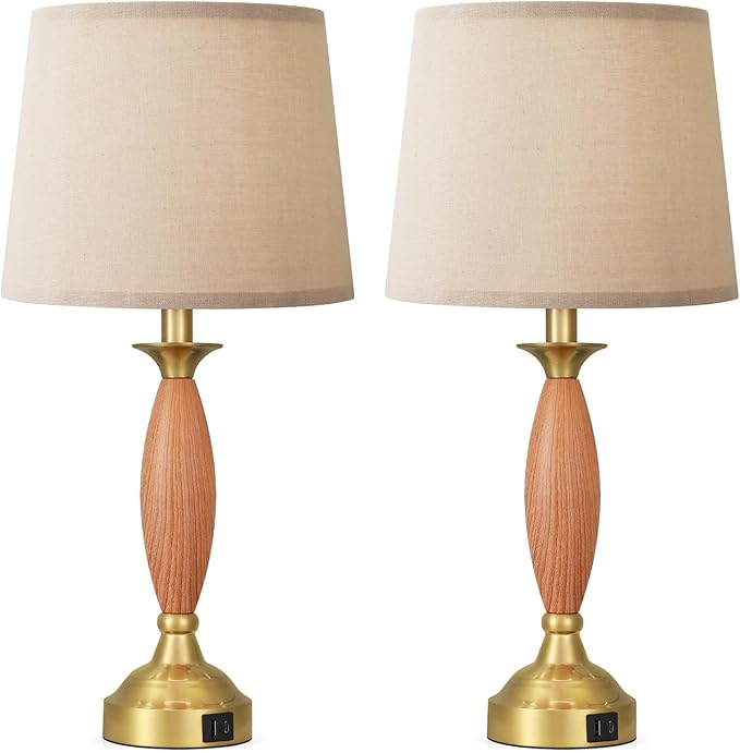 Seealle Lamps for Bedrooms Set of 2 - Image 8