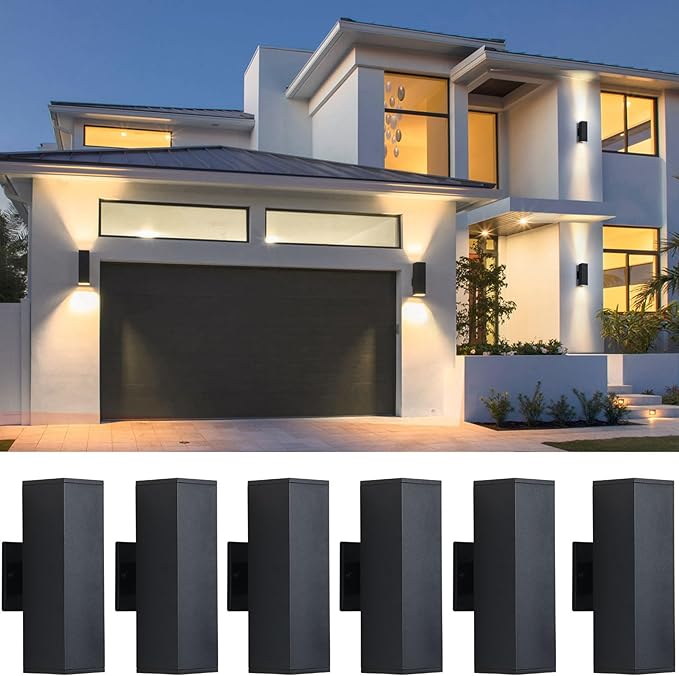 tewei LED Outdoor Wall Sconce Lights Modern Exterior Lighting Fixtures by TeweiBrand