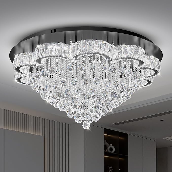 Flashing God 40inches Modern Crystal Chandelier - Image 6