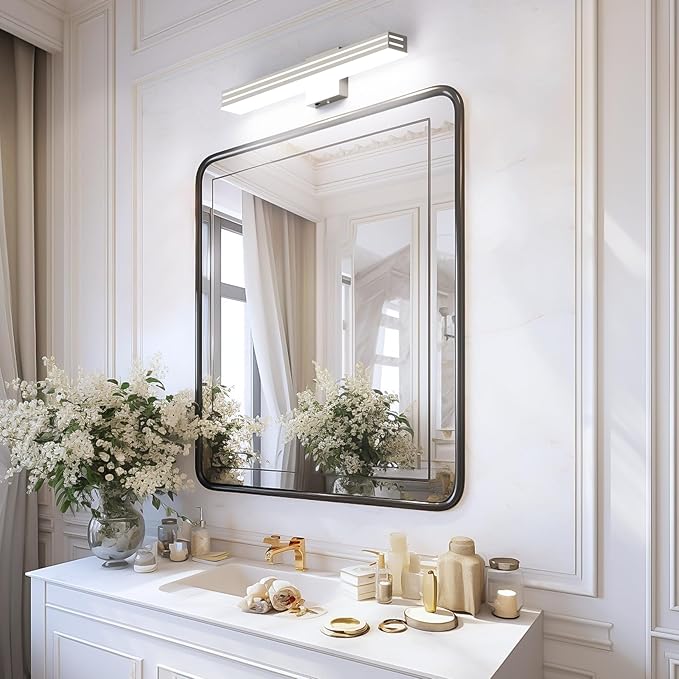 Ralbay 24inch Brushed Nickel Vanity Light - Image 4