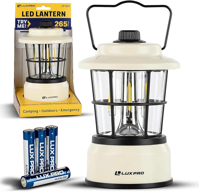 LUXPRO Retro LED Lantern by LUXPRO