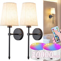 Battery Operated Wall Sconce Set Of Two by YHCDLAMP
