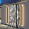 2 Pack 47.2In Long Outdoor LED Wall Lights IP65 Waterproof Black Modern by Coinmit