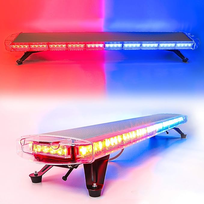 47" 88 Red Blue LED Light Bar Fit - Image 2