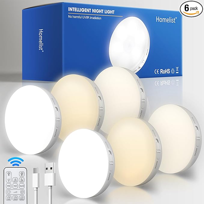 Homelist Motion Sensor Lights Indoor by Homelist