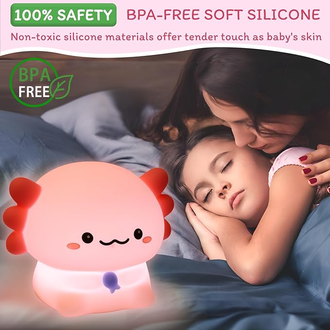 Axolotl Night Light for Kids - Image 6